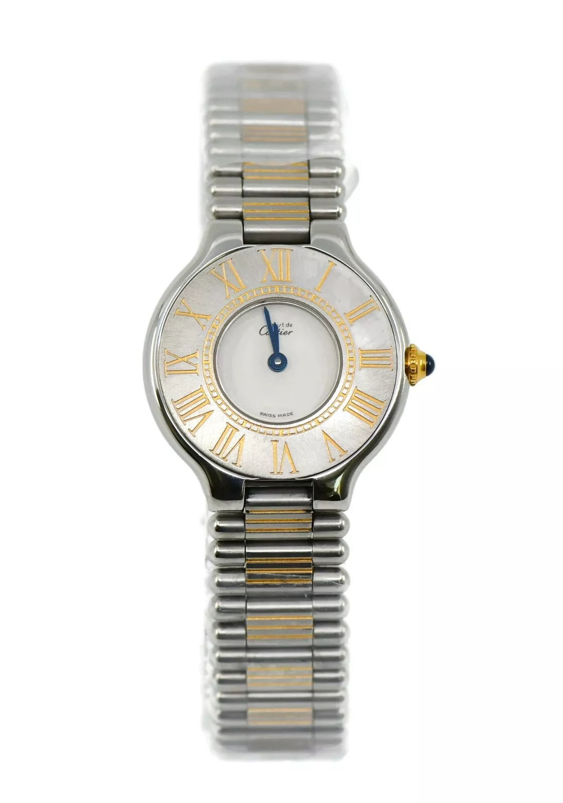 Cartier Must 21 Two Tone Stainless Steel Watch