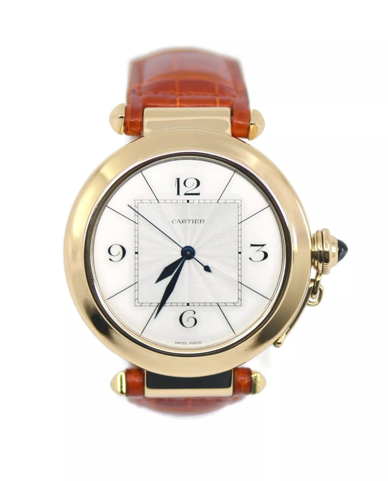 Cartier Pasha XL 18K Yellow Gold Watch