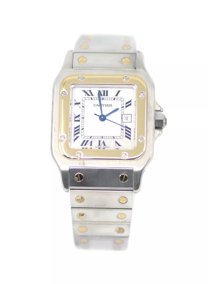 Cartier Santos 18K/Stainless Steel Watch