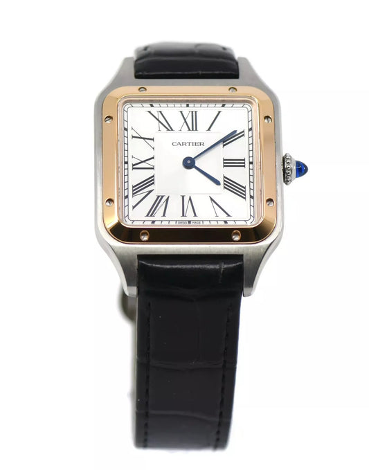 Cartier Santos Dumont 18K/Stainless Steel Watch