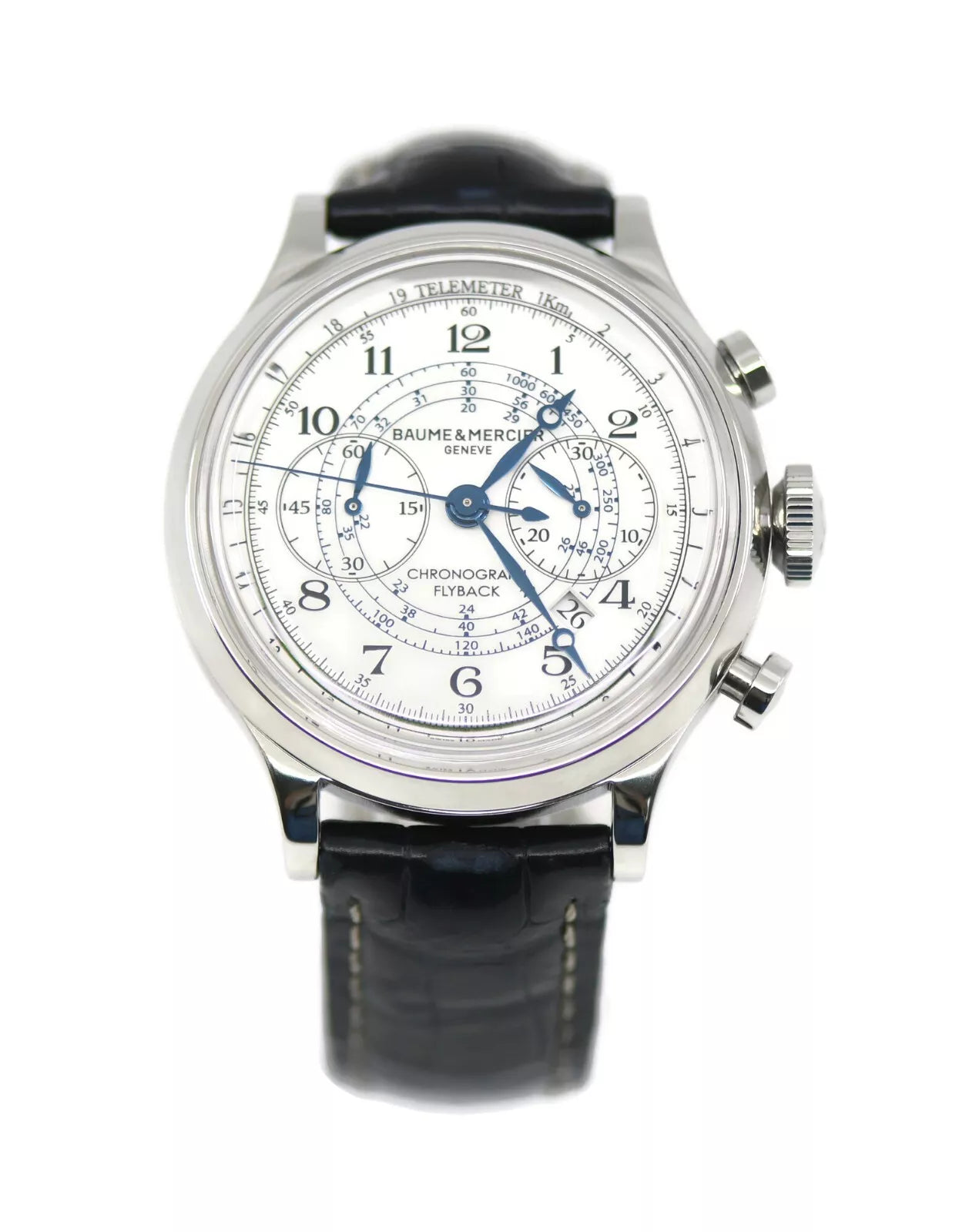Baume & Mercier Capeland Chronograph Stainless Steel Watch 10006