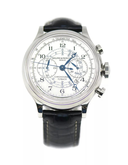Baume & Mercier Capeland Chronograph Stainless Steel Watch 10006