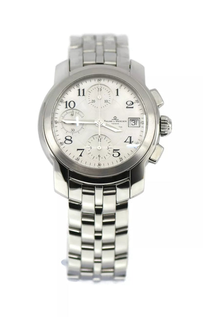 Baume & Mercier Capeland Chronograph Stainless Steel Watch MV045216