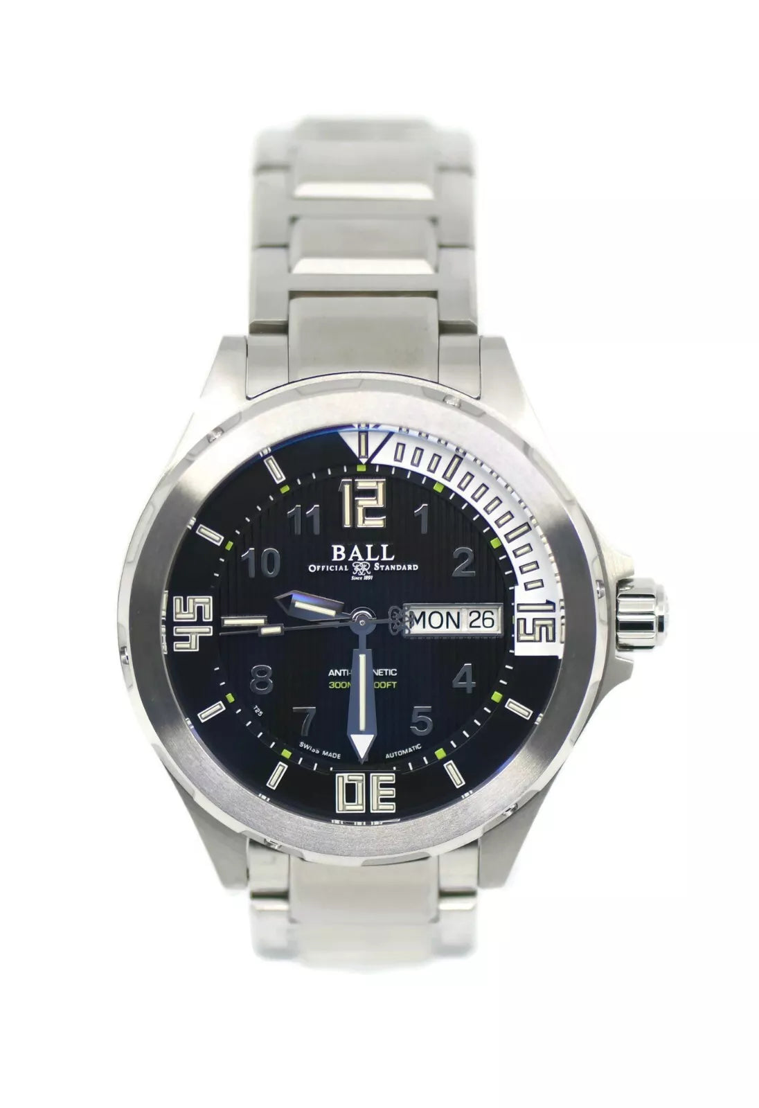 Ball Engineer Master II Diver Stainless Steel Watch DM3020A-SAJ-BK