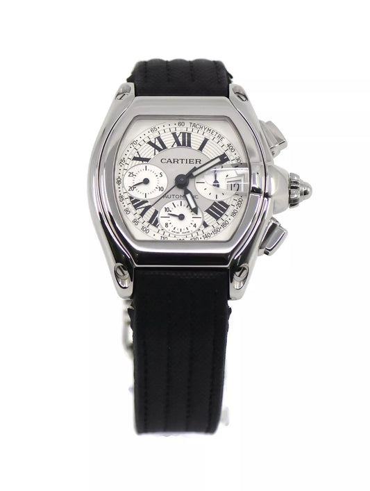 Cartier Roadster Chronograph Stainless Steel Watch