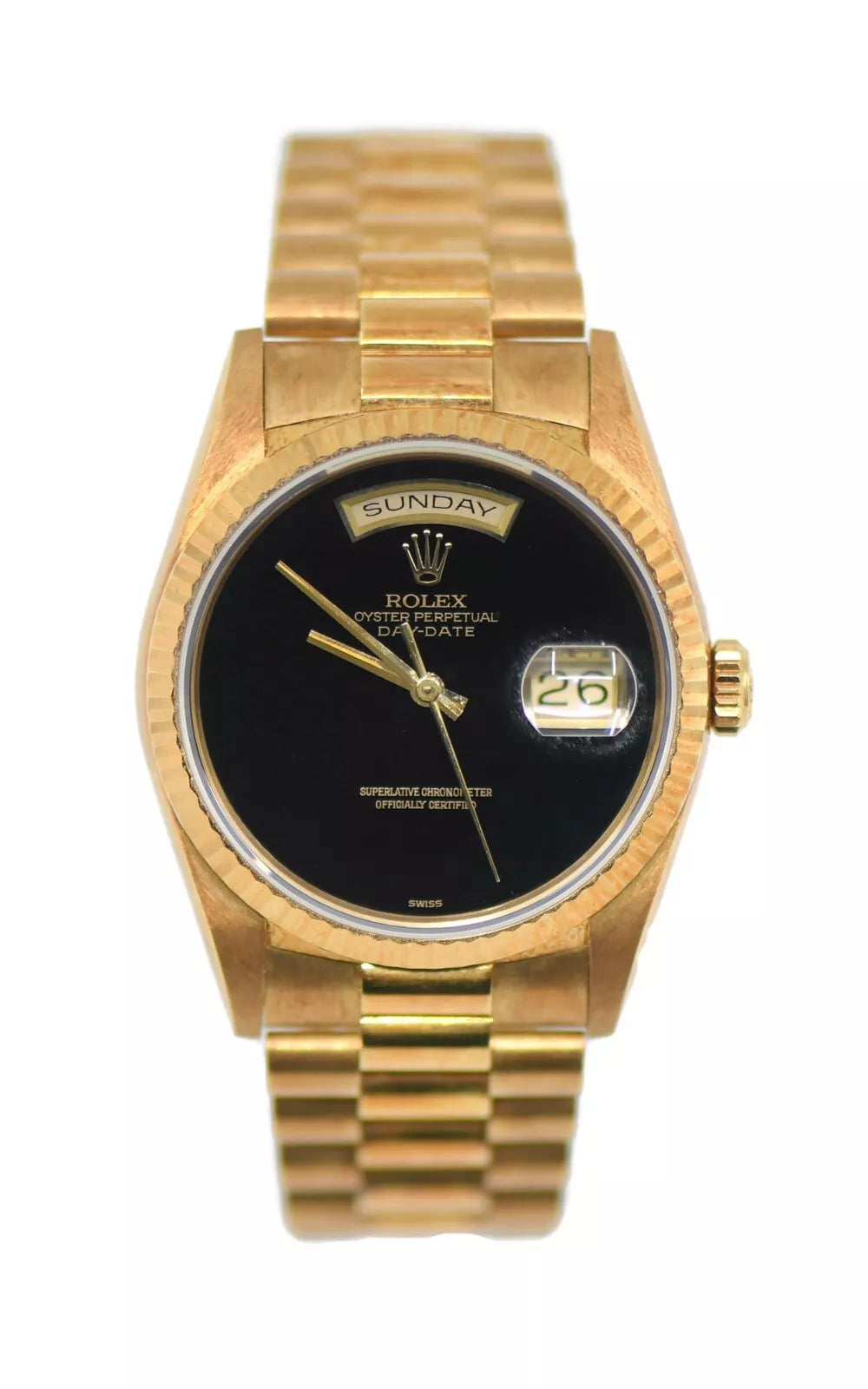 Rolex President Day-Date Onyx 18238