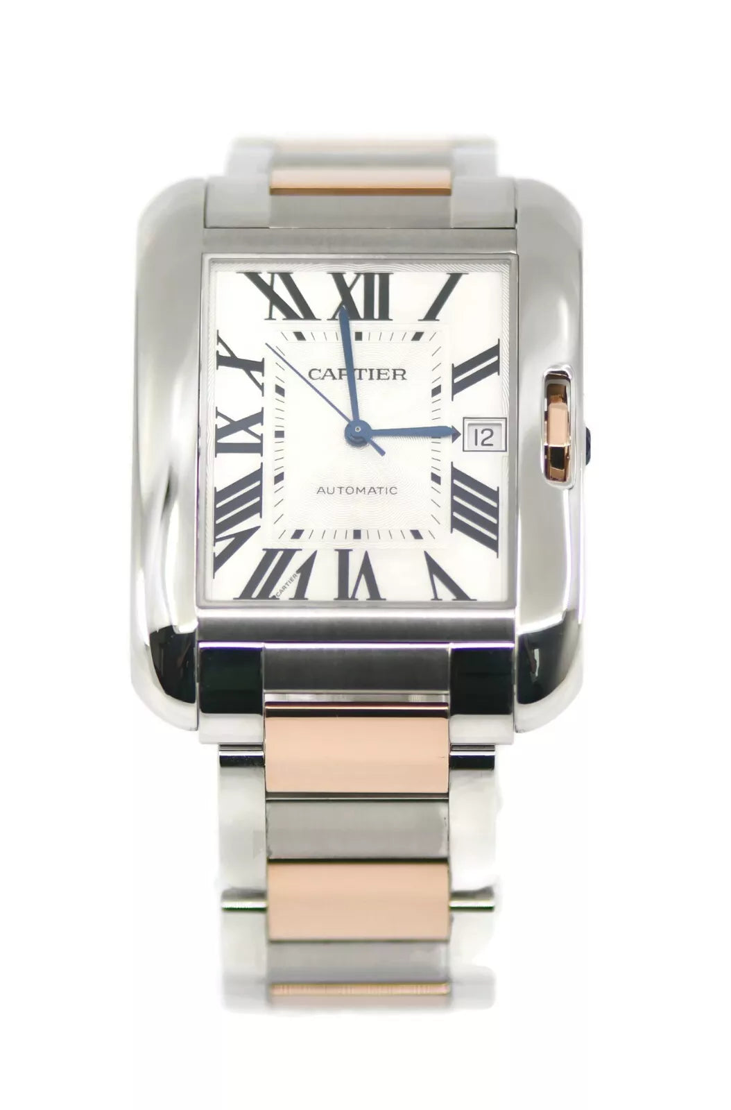 Cartier Tank Anglaise XL 18K/Stainless Steel Watch