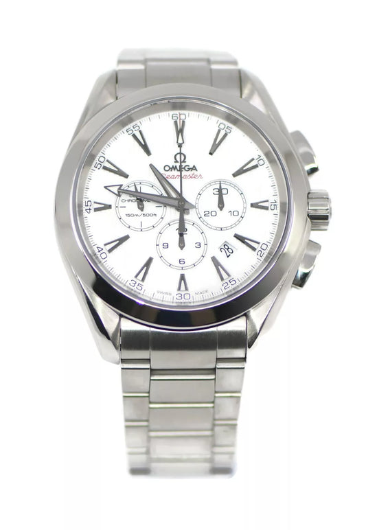 Omega Seamaster Chronograph Stainless Steel Watch