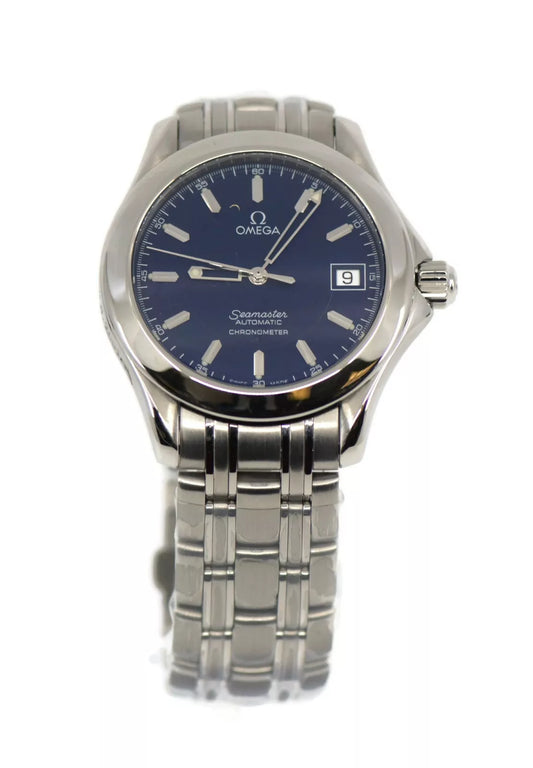 Omega Seamaster Jacques Moyal Stainless Steel Watch