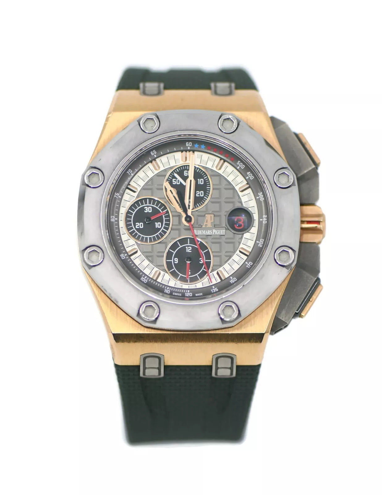 Audemars Piguet Royal Oak Schumacher 18K Rose Gold Watch 26568OM
