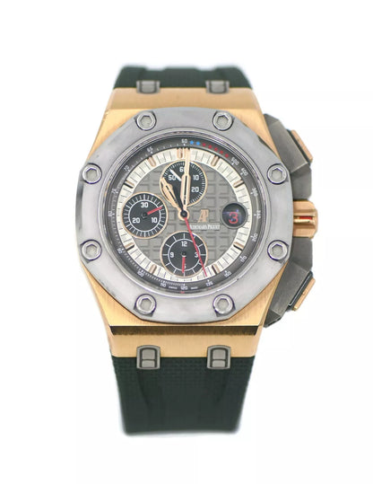Audemars Piguet Royal Oak Schumacher 18K Rose Gold Watch 26568OM