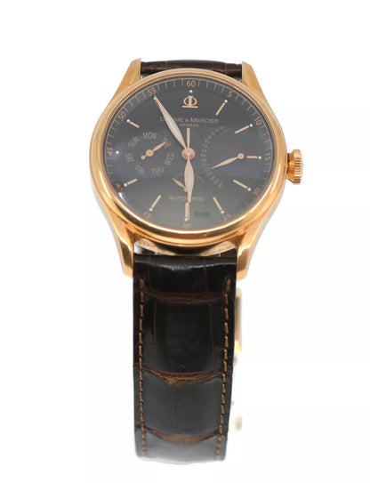 Baume & Mercier William 18K Rose Gold Watch