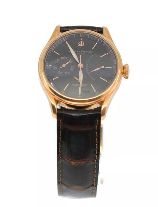Baume & Mercier William 18K Rose Gold Watch