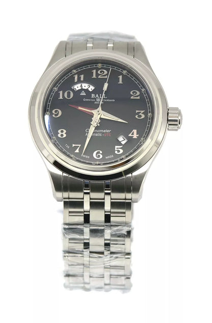 Ball Trainmaster Cleveland Express Stainless Steel Watch GM1020D-SCJ-BK