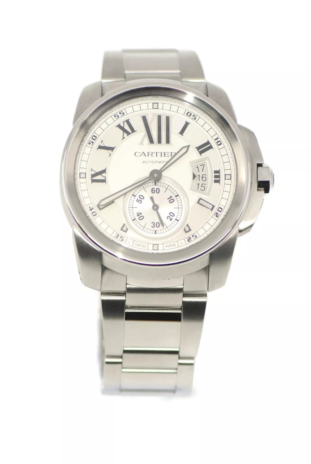 Cartier Calibre Stainless Steel Watch