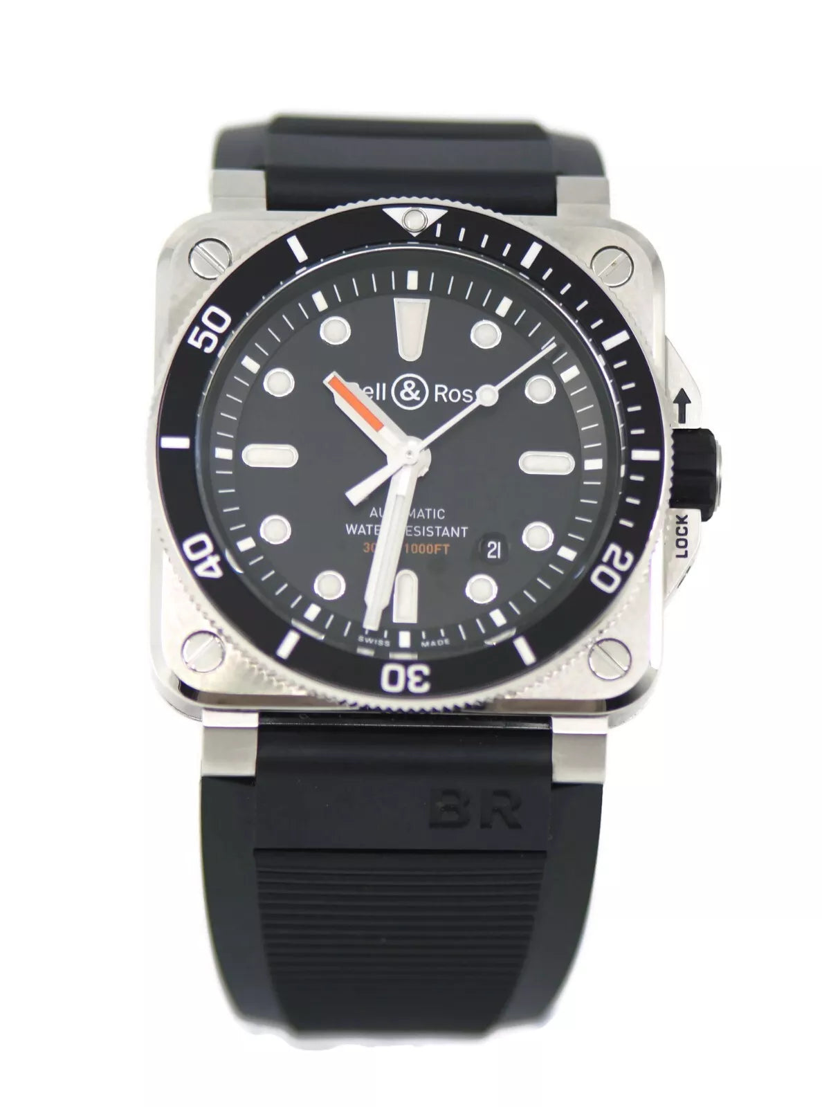 Bell & Ross Diver Stainless Steel Watch BR0392