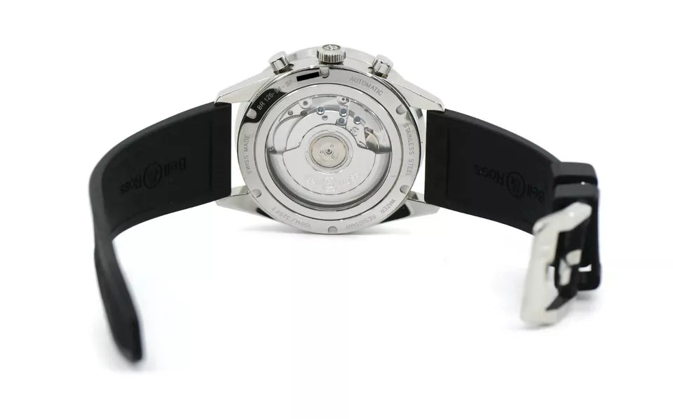 Bell & Ross Heritage Chronograph Stainless Steel Watch BR126
