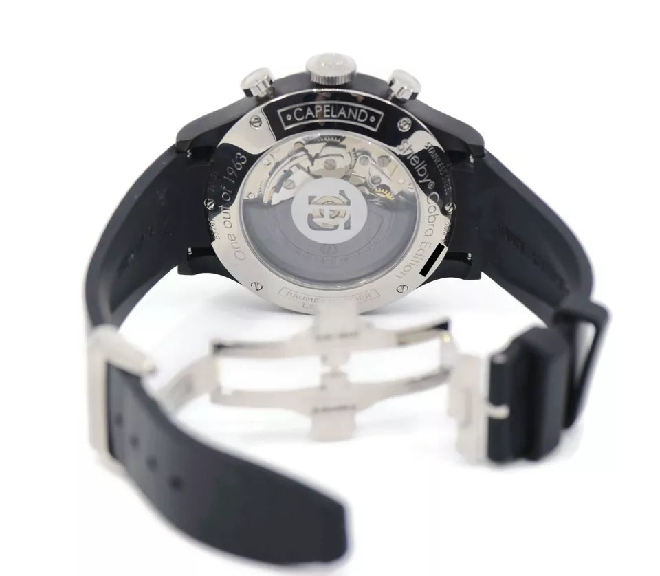Baume & Mercier Capeland Shelby Cobra Stainless Steel Watch 10281