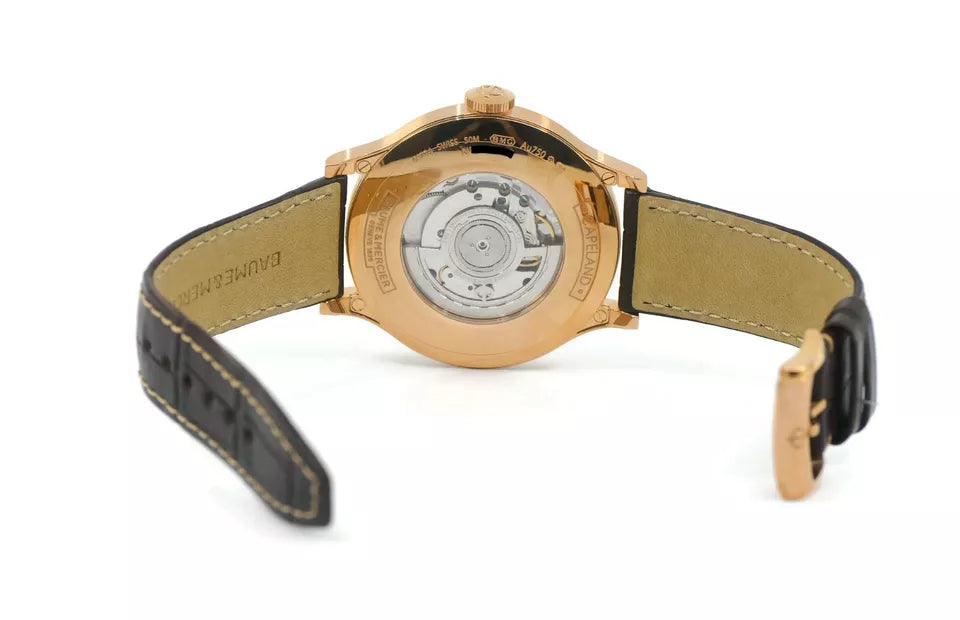 Baume & Mercier Worldtimer 18K Rose Gold Watch M0A10107