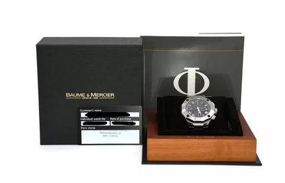 Baume & Mercier Reviera Chronograph Stainless Steel Watch 65541