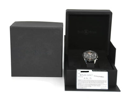 Bell & Ross Heritage Chronograph Stainless Steel Watch BR126
