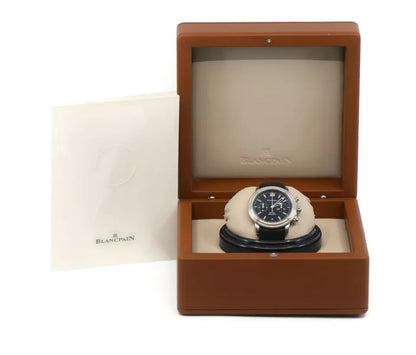 Blancpain Leman Flyback Chronograph Stainless Steel Watch 2182F