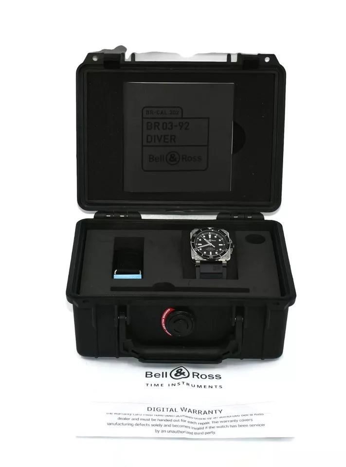 Bell & Ross Diver Stainless Steel Watch BR0392