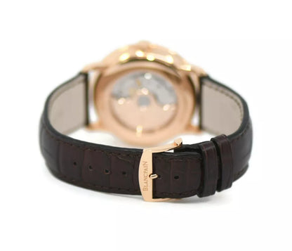 Blancpain Villeret 18K Rose Gold Watch 6652