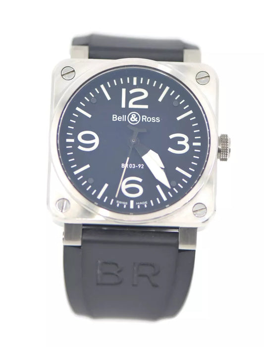 Bell & Ross Aviation Stainless Steel Watch BR-0392S