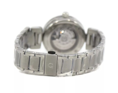 Omega De Ville Lady Matic Diamond Stainless Steel Watch