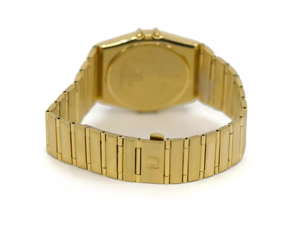 Omega Constellation Diamond 18K Yellow Gold Watch