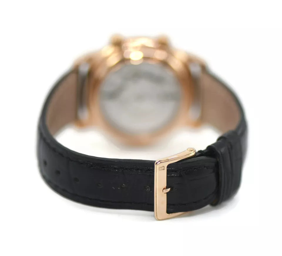 Bucherer Alarm 18K Rose Gold Watch 5008-001
